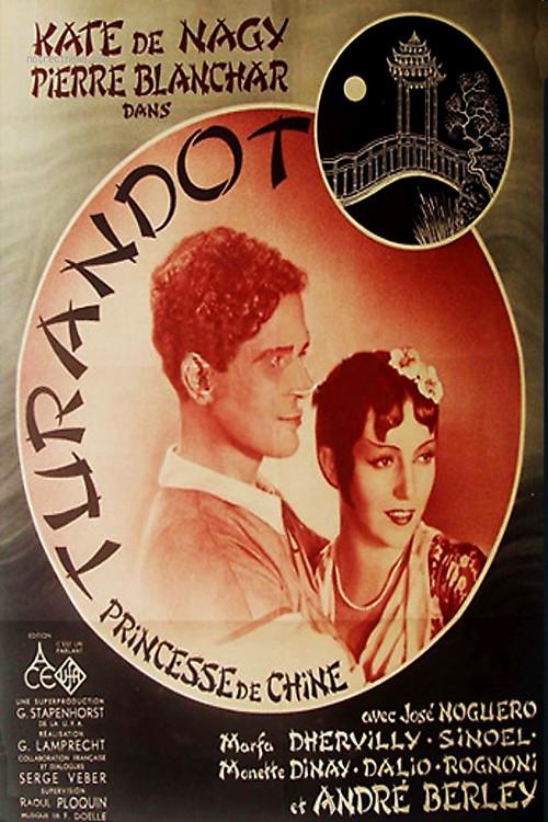 Turandot, princesse de Chine 1935 official movie poster