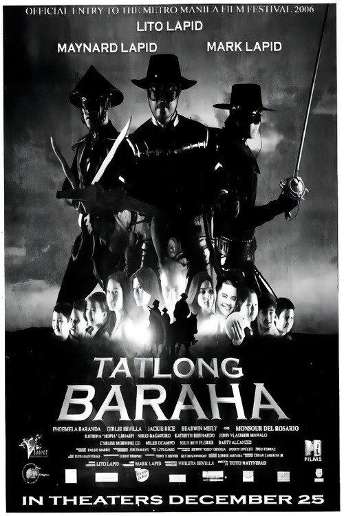 Tatlong Baraha 2006 official movie poster