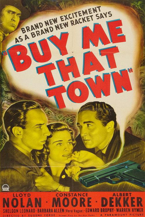 Buy Me That Town 1941 official movie poster