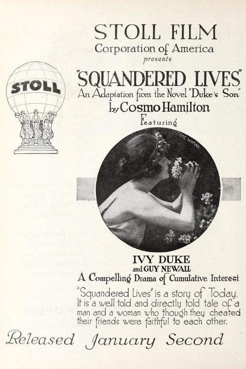 Duke's Son 1920 official movie poster
