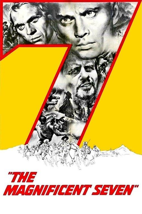 The Magnificent Seven 1960 official movie poster