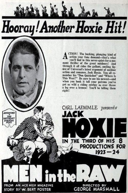 Men in the Raw 1923 official movie poster