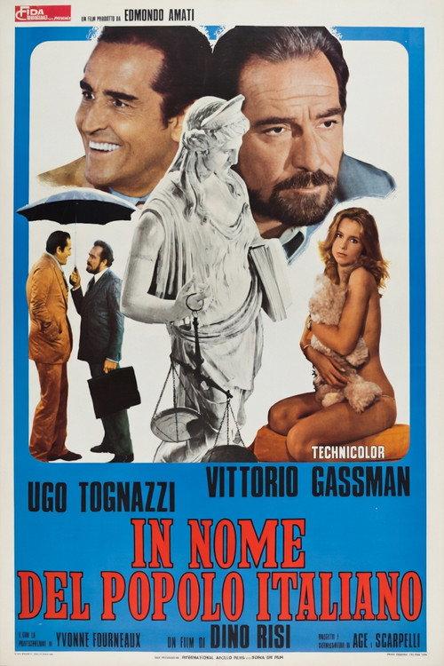 In the Name of the Italian People 1971 official movie poster