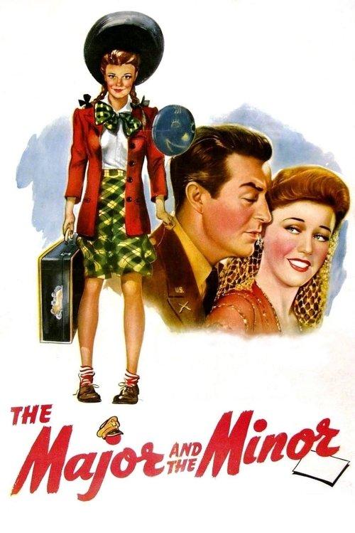 The Major and the Minor 1942 official movie poster