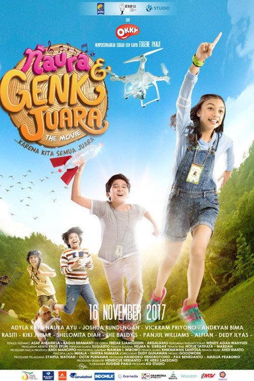 Naura & The Champions 2017 official movie poster