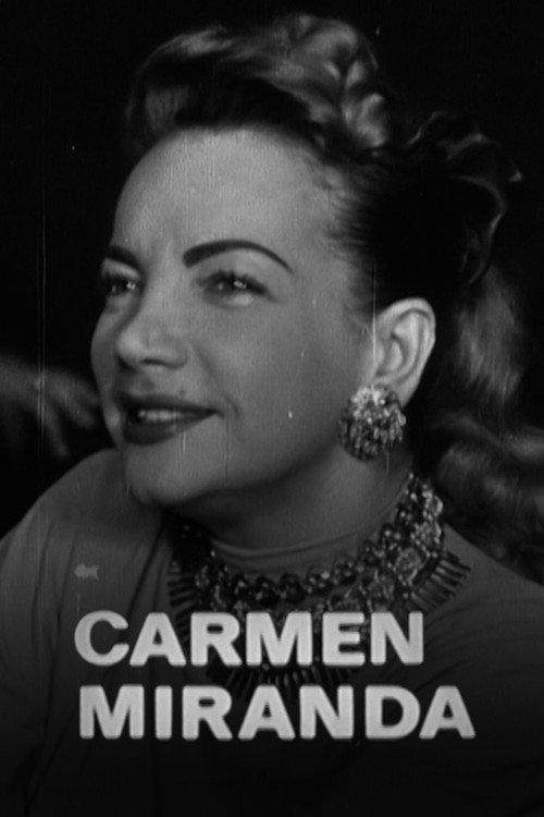 Carmen Miranda 1969 official movie poster
