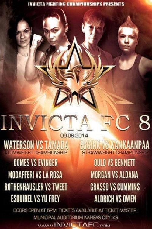 Invicta FC 8: Waterson vs. Tamada 2014 official movie poster
