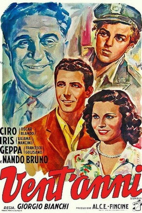 Vent'anni 1949 official movie poster