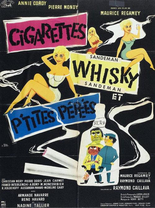 Cigarettes, Whiskey and Wild Women 1959 official movie poster
