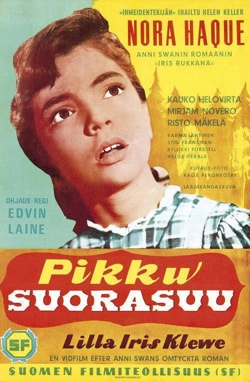 Pikku suorasuu 1962 official movie poster