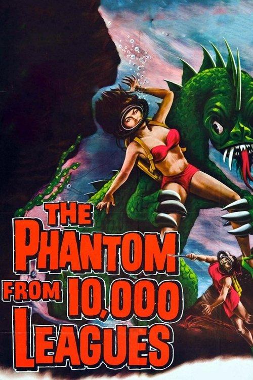 The Phantom from 10,000 Leagues 1955 official movie poster
