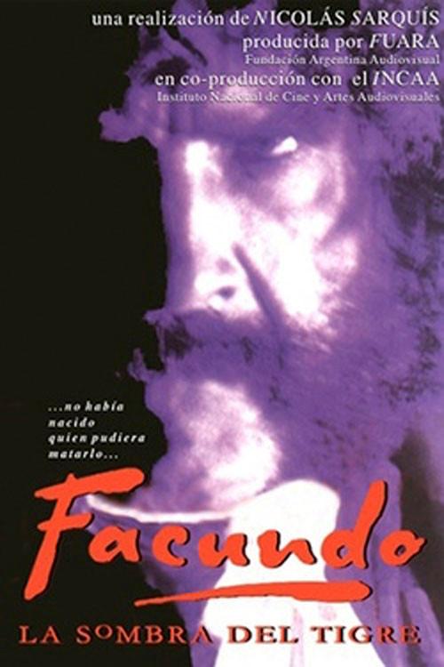 Facundo, la sombra del tigre 1995 official movie poster