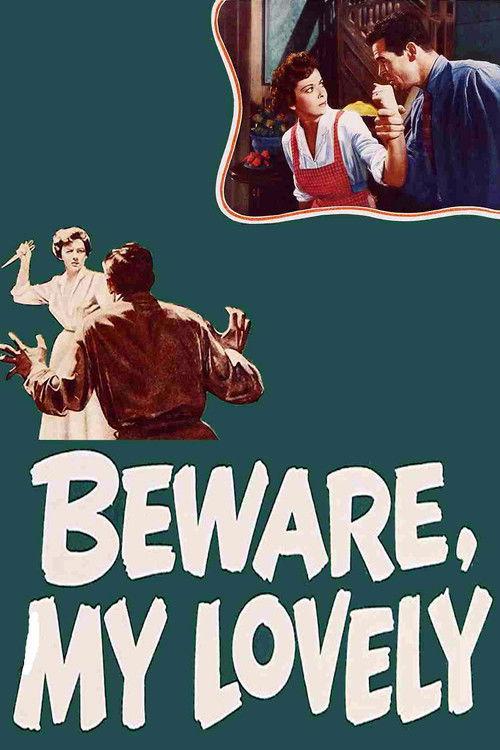 Beware, My Lovely 1952 official movie poster