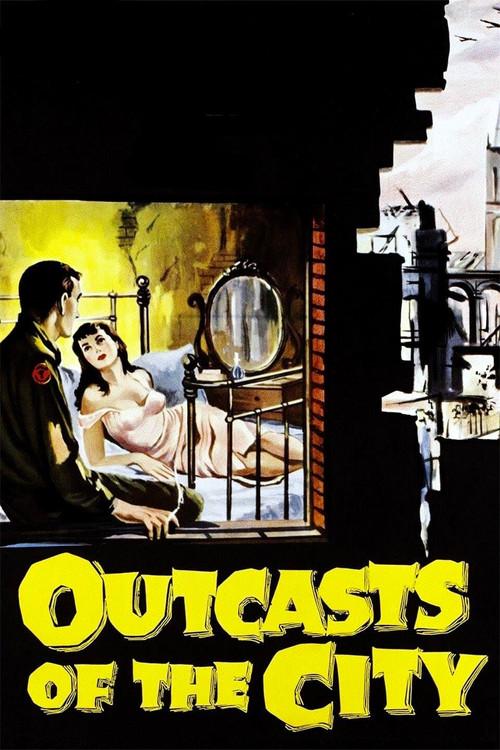 Outcasts of the City 1958 official movie poster