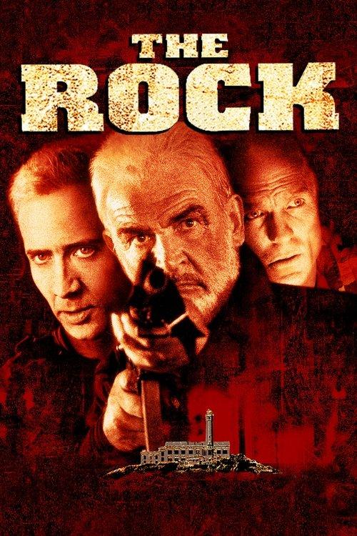 The Rock 1996 official movie poster
