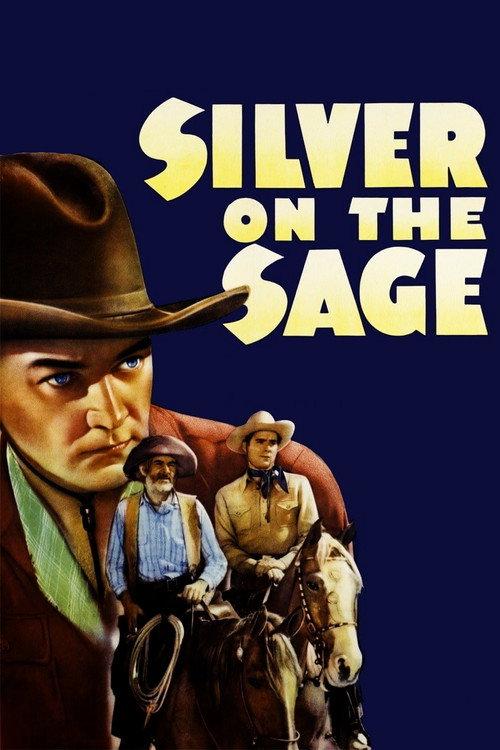 Silver on the Sage 1939 official movie poster