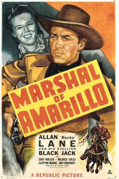 Marshal of Amarillo 1948 official movie poster