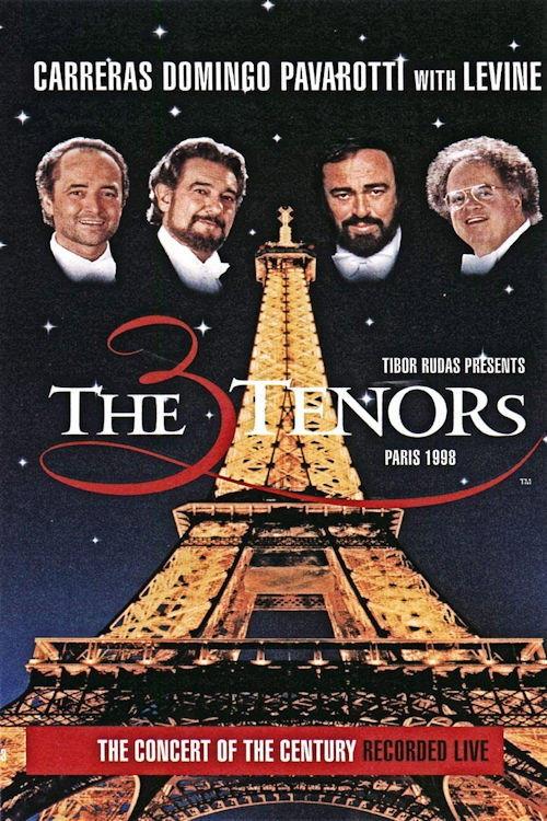 Three Tenors in Paris 1998 official movie poster