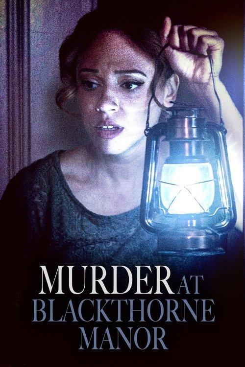 Murder at Blackthorne Manor 2023 official movie poster