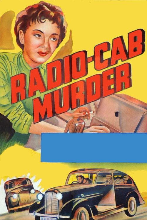 Radio Cab Murder 1954 official movie poster