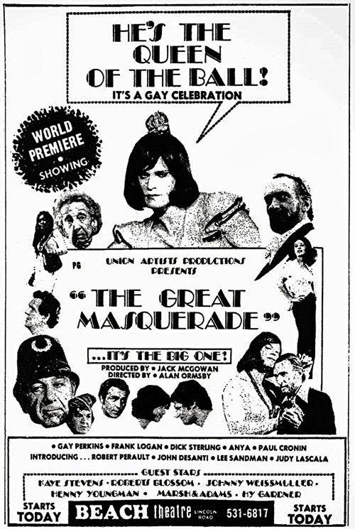 The Great Masquerade 1974 official movie poster