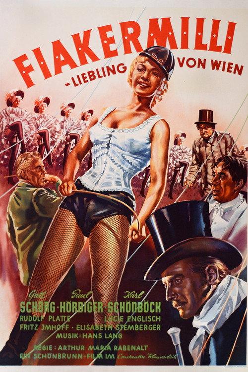 Die Fiakermilli 1953 official movie poster