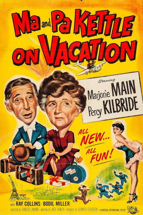 Ma and Pa Kettle on Vacation 1952 official movie poster