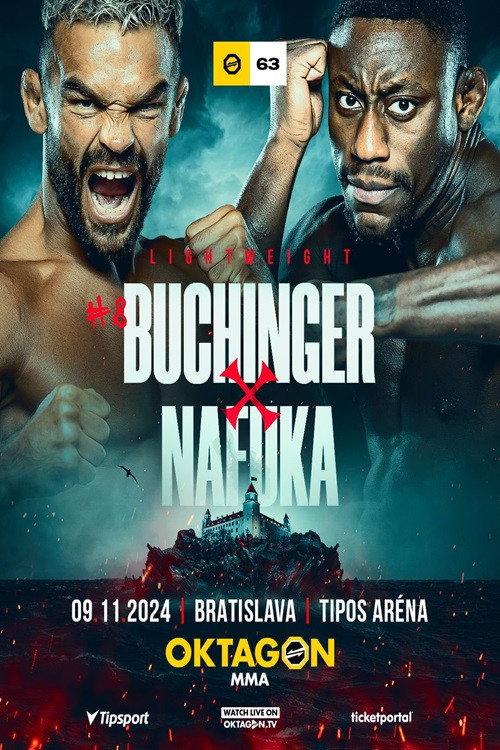 OKTAGON 63: Buchinger vs. Nafuka 2024 official movie poster