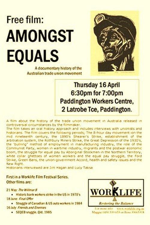 Amongst Equals 1991 official movie poster