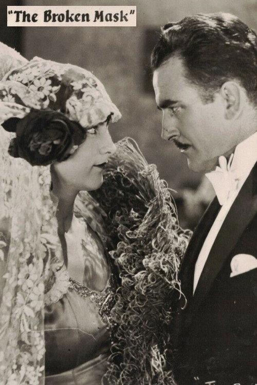 The Broken Mask 1928 official movie poster