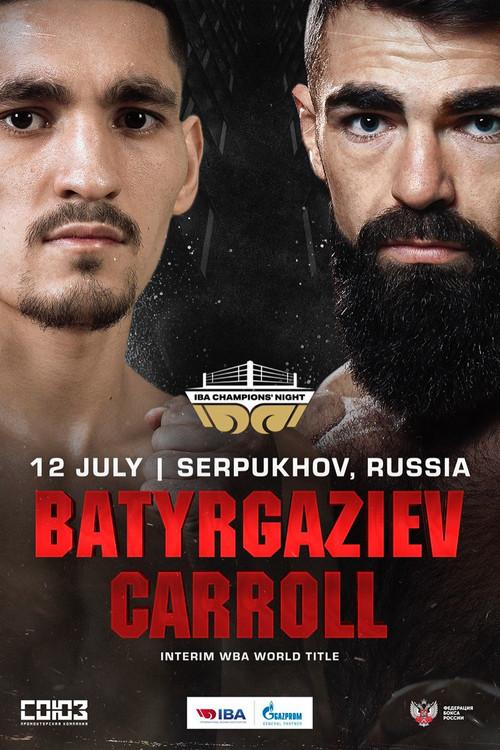 Albert Batyrgaziev vs. Jono Carroll 2024 official movie poster
