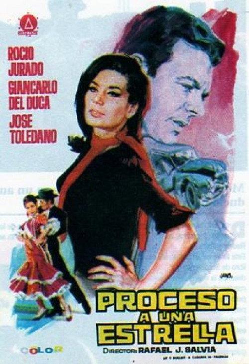 Proceso a una estrella 1966 official movie poster