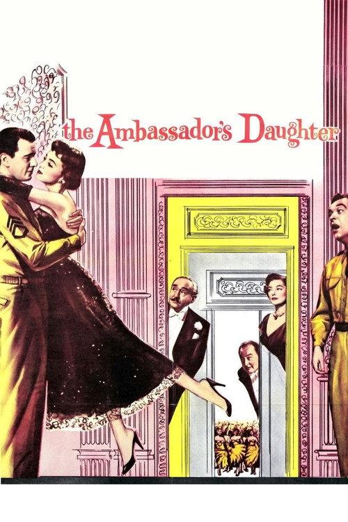 The Ambassador's Daughter 1956 official movie poster