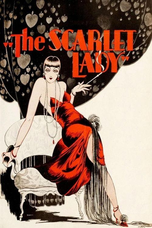 The Scarlet Lady 1928 official movie poster
