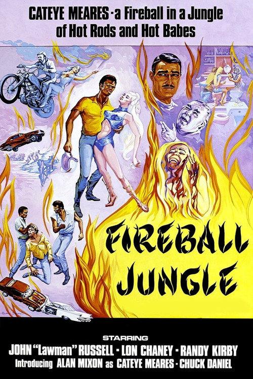 Fireball Jungle 1968 official movie poster