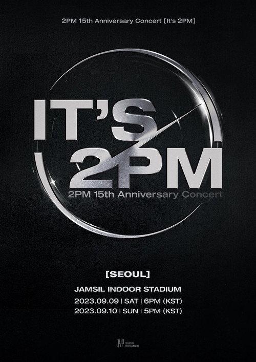 2PM 15th Anniversary Concert "It's 2PM" 2023 official movie poster