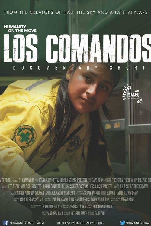 Los Comandos 2017 official movie poster