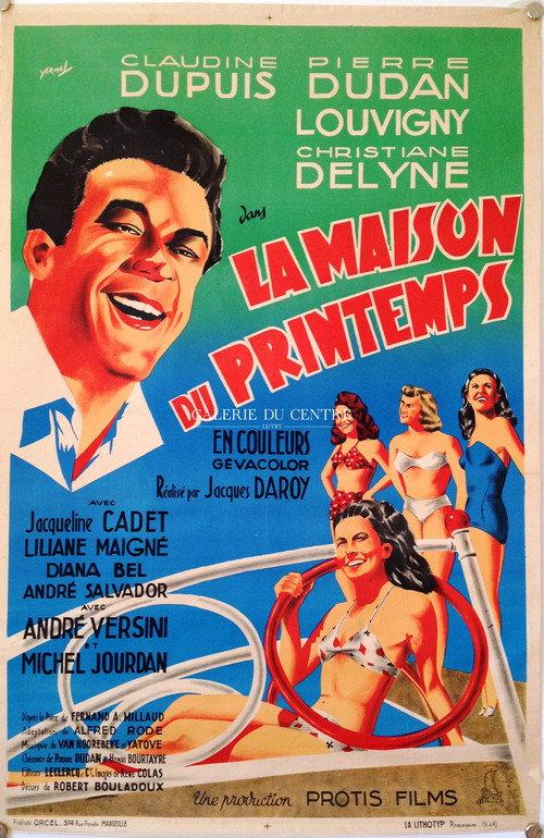 La Maison du printemps 1950 official movie poster