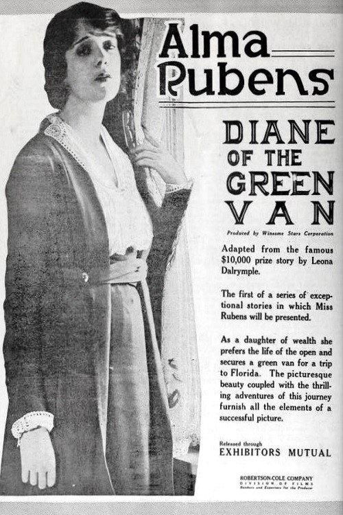 Diane of the Green Van 1919 official movie poster