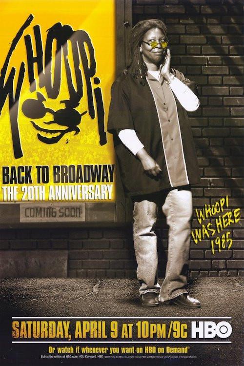 Whoopi Goldberg: Back to Broadway 2005 official movie poster