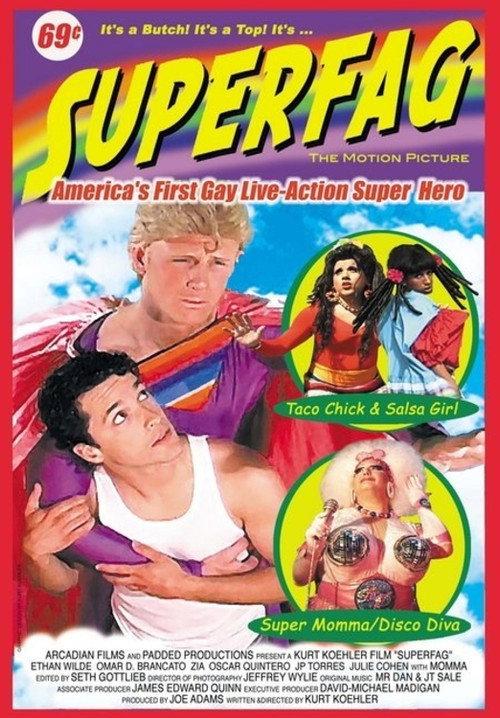 Superfag 2002 official movie poster