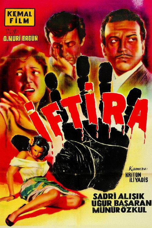 İftira 1958 official movie poster