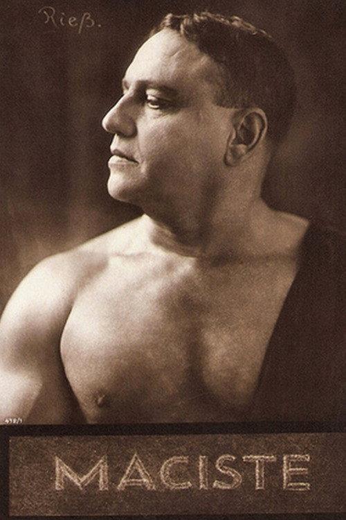 Maciste e il nipote d'America 1924 official movie poster