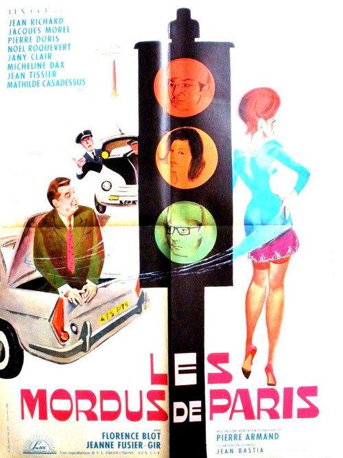 Les Mordus de Paris 1965 official movie poster
