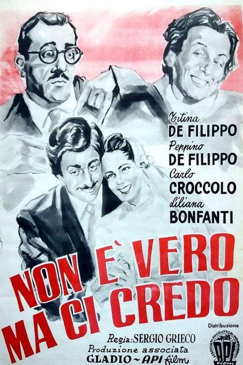 Non è vero... ma ci credo! 1952 official movie poster
