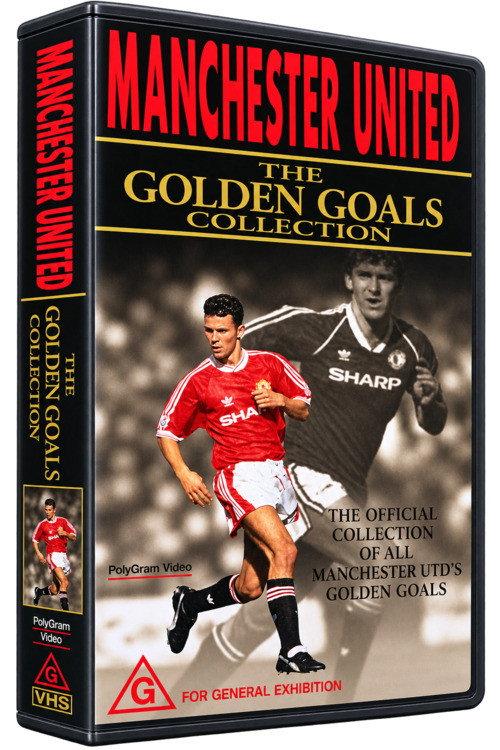 Manchester United F.C. - The Golden Goals Collection 1994 official movie poster