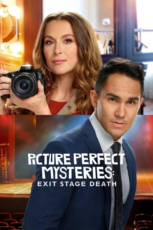 Picture Perfect Mysteries: Exit Stage Death 2020 official movie poster