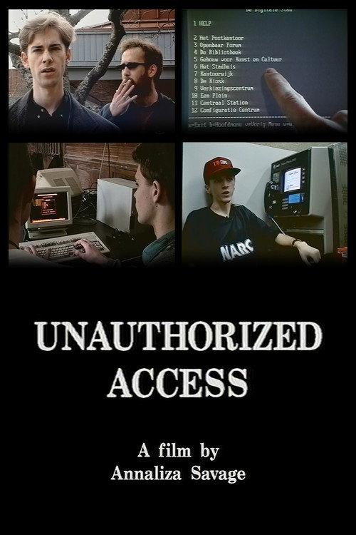 Unauthorized Access 1994 official movie poster