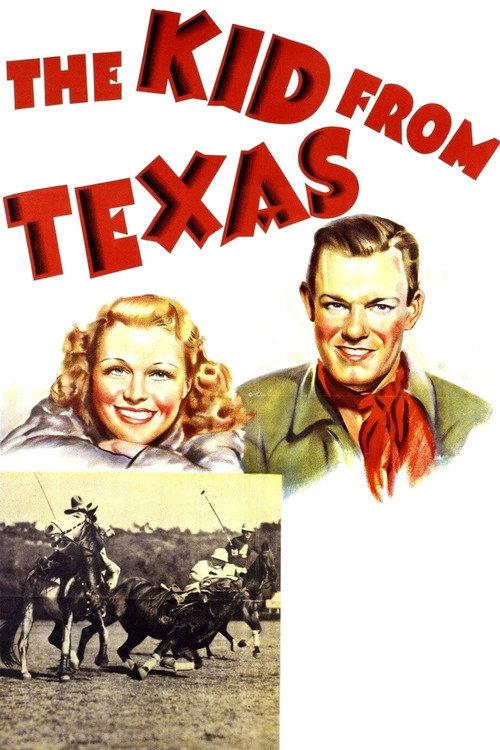 The Kid From Texas 1939 official movie poster
