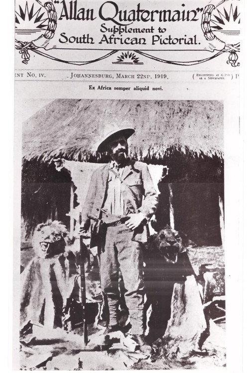 Allan Quatermain 1920 official movie poster